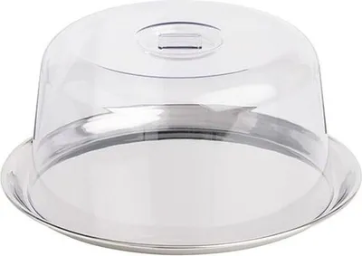 Produktbild von APS Tablett mit Haube, 2-teilig, Höhe: 125 mm, ø: 270 mm