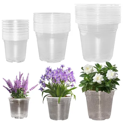 Productafbeelding van Omgoods - Plastic Zaadpot met Afvoergat