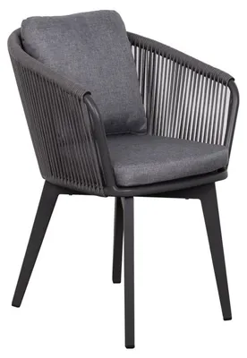 Produktbild von Brescia Diningsessel Rope 7 mm rund dark grey