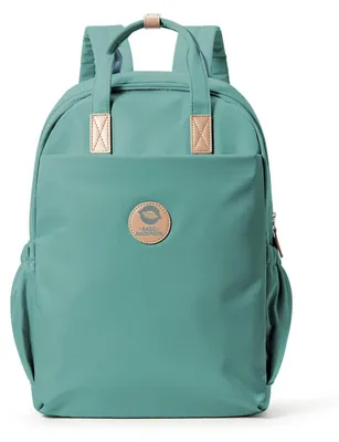 Image de Sac à dos scolaire étanche pour filles et garçons, vert foncé, 17 litres, 42x29x14 cm