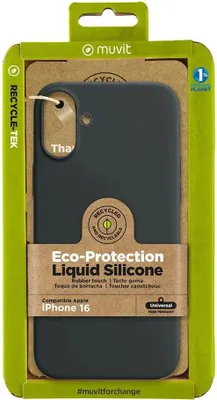 Image de Muvit For Change Liquid Silicone Iphone 16 Handyhülle One Size