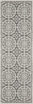 Zdjęcie produktu dla Chodnik szaro kremowy na taras, sznurkowy 80x350cm