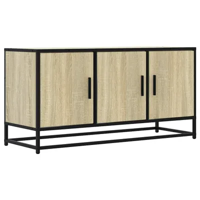 Obrázek produktu pro vidaXL TV skříňka Sonoma dub 100x35x50 cm odvozený výrobek ze dřeva