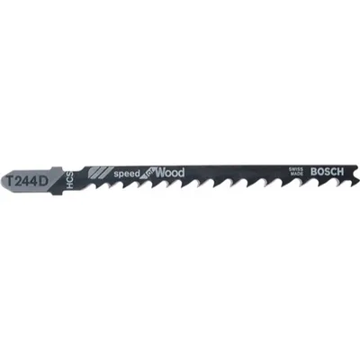 Image de Lame de scie sauteuse T 244 D Speed for Wood, pack de 3
