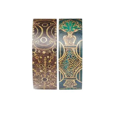 Produktbild von Paperblanks First Folio/Turquoise Chronicles Pack of 2 Rolls of Washi Tape