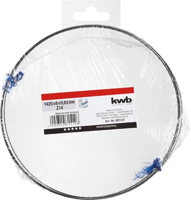 Produktbild von kwb Bandsägebl. 1425x6x0,65 Z14 Me