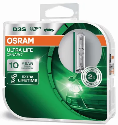Obrázek produktu pro Žárovky do světlometů 2x originální Osram ULTRA LIFE / patice D3s 35W, xenon