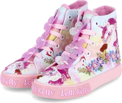 Produktbild von Lelli Kelly Sneaker High - Einhorn - Multi Fantasie Leder Größe: 26 Normal