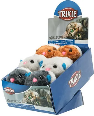 Obrázek produktu pro TRIXIE 4089, Kočka, Plyšová hračka, Vícebarevný, 80 mm