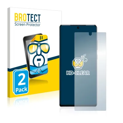 Produktbild von 2x Für Samsung Galaxy Note 20 5G Schutzfolie BROTECT Displayschutz Display Schutz Folie Klar Transparent