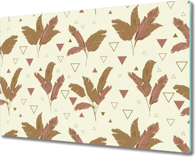 Produktbild von Glas Schneidebrett Herdabdeckplatten Schneideplatten - 80x52 cm -  Kakteentöpfe