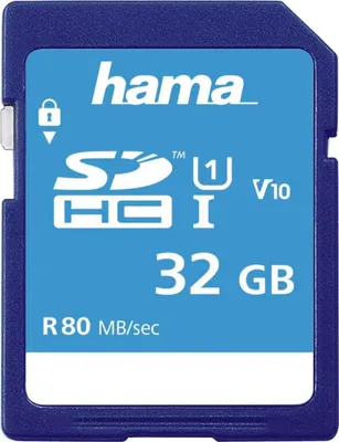 Image de Paměťová karta Hama SDHC 32 GB Class 10, UHS-I 80 MB/s