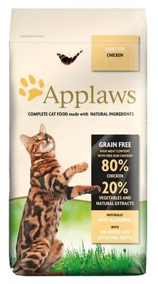 Image de Applaws Cat Dry Poulet Pour Adulte 400Gr
