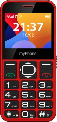 Obrázok produktu pre MyPhone Halo 3 Senior červený s nabíjacím stojanom