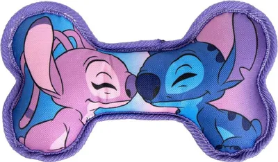 Produktbild von Lilo & Stitch Quietscher-Hundespielzeug Zahnpflege