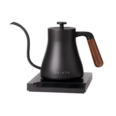 Produktbild von Elektrischer Wasserkocher CHiATO flowPLAY Gooseneck, 0.6 l – Schwarz