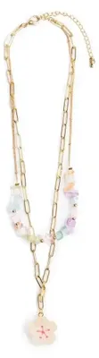 Produktbild von Kinder Schmuck Kette Garden Gem mit Messingakzenten