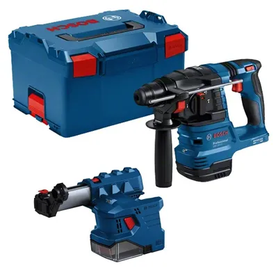 Imagen del producto de Martillo Perforador BOSCH GBH 18V-22 (Cuerpo solo + L-Boxx 238 + GDE 18V-12)