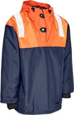 Produktbild von ELKA Rainwear Fishing Shield Schlupfjacke, Orange/Marine, S