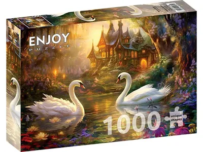 Produktbild von Puzzle mit 1000 Teilen Enjoy – Swan Song