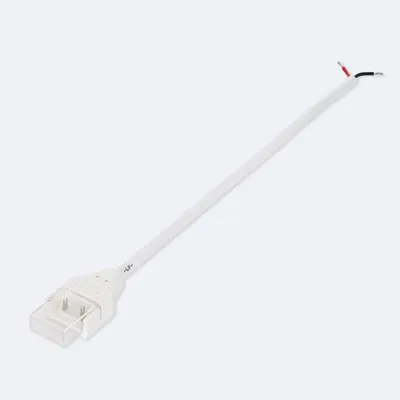 Produktbild von Verbinder mit Kabel für LED-Streifen Selbstgleichrichtend 220V AC SMD Silicone FLEX Breite 12 mm 12 mm