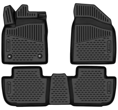Image de ELEMENT Tapis de sol 3D en caoutchouc compatibles avec MG 4 EV à partir de 2022 | berline à hayon | électrique | 3 pièces