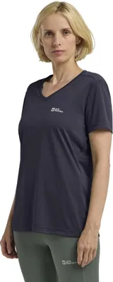 Produktbild von Jack Wolfskin Crosstrail Kurzarm-t-shirt Grau M Frau Grau M