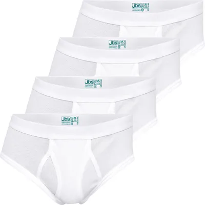Produktbild von JBS 4er Pack Organic Baumwolle Midi Slip / Unterhose Mit Eingriff, Natürliche Bio-Baumwole, Perfekte Passform
