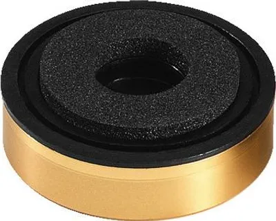 Produktbild von MONACOR Gehäusefuß HF-35G mit Dämpfungseinsätzen, Ø 35 mm x 11 mm