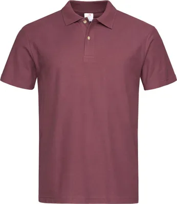 Produktbild von Stedman ST3000 | Herren Poloshirt-Piqué 100 - Farbe: Burgundy Red - Größe: XXL