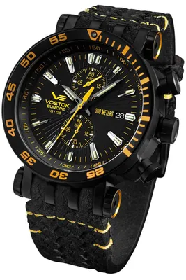 Produktbild von Vostok Europe Herrenuhr VK61-575C589 schwarz
