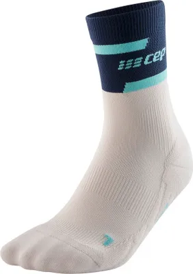 Produktbild von CEP the run socks, mid cut, v4, men blue/off white blue/off white V