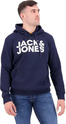 Produktbild von Jack & Jones 12152840, Erwachsener, Blau, XXL, Baumwolle, Polyester, Nicht bleichen, Natürliche Trocknung