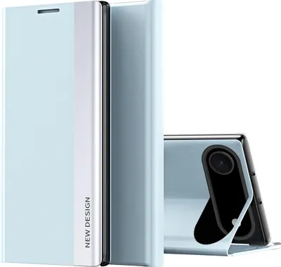 Obrázek produktu pro Pouzdro pro iPhone Air MagnetickéPolyuretanKožené Pouzdro s Funkcí Stojánku modré