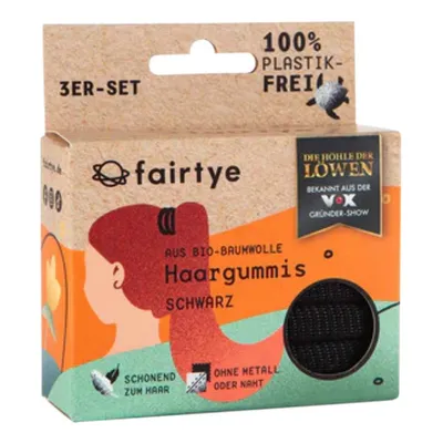 Image de Chouchou Fairtye - noir set de 3 unisize