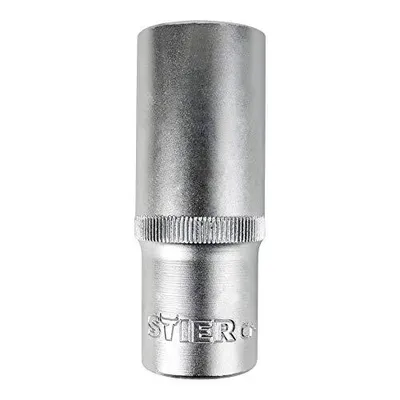 Produktbild von STIER Tiefbett-Sechskant-Steckschlüsseleinsatz 1/4'', SW 6 mm, Stecknuss, Langnuss