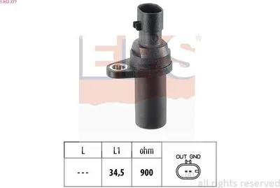 Produktbild von EPS 1.953.377 Kurbelwellensensor Impulsgeber für FIAT PANDA (169)