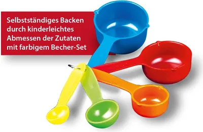 Produktbild von Messbecher-Set Kinderleichte Becherküche