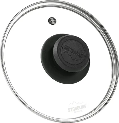 Produktbild von STONELINE® Glasdeckel 16 cm | Schwarz