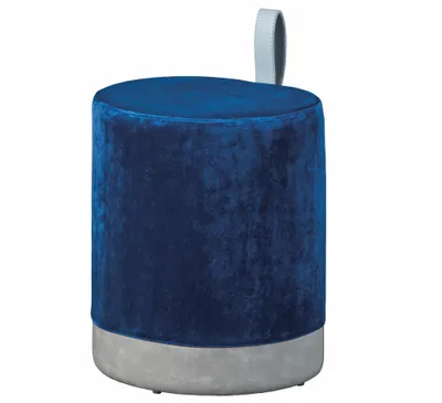 Immagine prodotto di Sgabello Inter Link Osane in velluto blu
