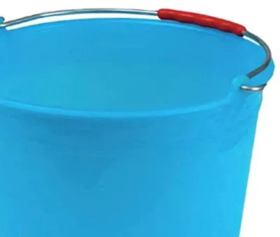 Produktbild von Kunststoff Eimer mit Eisengriff und Handgriff - 15 Liter