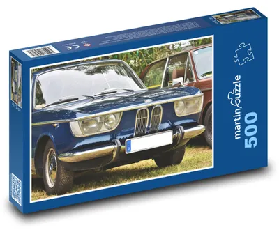Produktbild von Puzzle 500 Klassisches blaues Fahrzeug - martinpuzzle