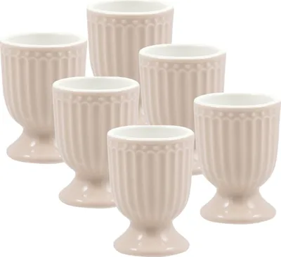 Produktbild von Greengate Alice Eierbecher creamy fudge 6,5cm Set6