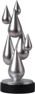 Imagen del producto de Escultura moderna, decoración abstracta, figura, estatua, regalo de moda, 44 cm