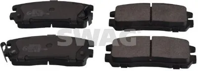 Produktbild von SWAG Bremsbeläge Satz Hinten Bremsklötze für OPEL Frontera B SUV (U99) 40 91 6641