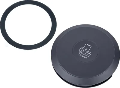 Zdjęcie produktu dla TROIKA CHW15, Wewnętrzna, USB, Bezprzewodowe ładowanie, 0,6 m, Czarny