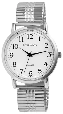 Produktbild von Excellanc Herrenuhr mit Edelstahlzugarmband