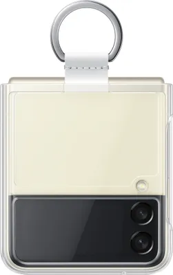 Produktbild von Samsung Clear Cover mit Ring für Galaxy Z Flip3 transparent EF-QF711CTEGWW