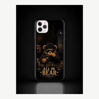 Image de Coque de protection pour iPhone 11 Pro, étui de téléphone avec motif ours – LUNØIR ©