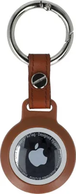 Produktbild von Bizon Case Locator wasserdicht Apple AirTag braun